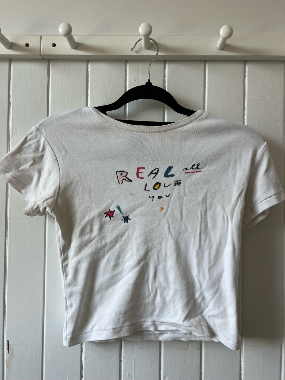 Réalisation Par' White Graphic Tee - XS
